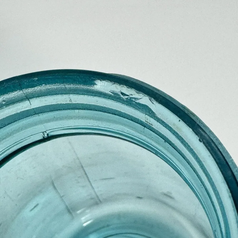 Antique Blue Ball‎ Perfect Mason Canning Jar Vintage Glass Collectible